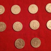 regno d'italia 2 lire argento 10 monete
