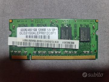 Memoria Ram GDDR2 800 1GB