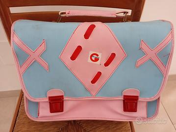 cartella scuola vintage nuova 