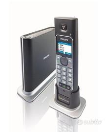 Cordless dual-line Philips VoIP 433,