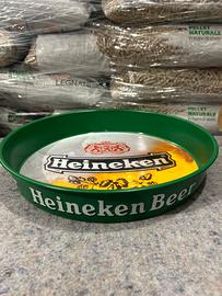 Vassoio vintage birra heineken