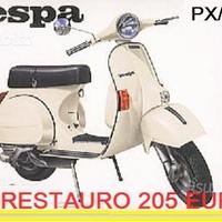 VESPA PX 125 150 200 KIT Restauro Accessori P X E