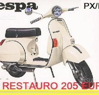 VESPA PX 125 150 200 KIT Restauro Accessori P X E