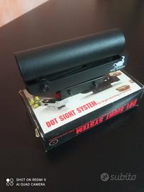 Red dot punto rosso e verde per slitte da 11