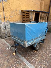 Carrello appendice frenato con centina