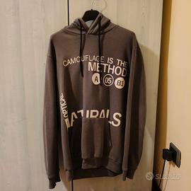 Felpa Bershka grigia 