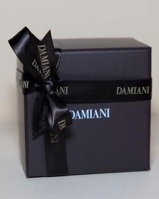 Gemelli D.Side Damiani in acciaio e onice con dett