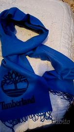 Timberland Blu Sciarpa con logo stampato Uomo