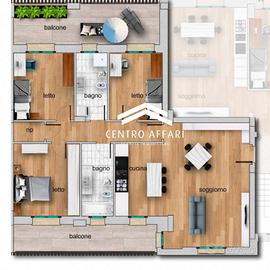 Ampio appartamento di nuova costruzione
