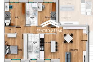 Ampio appartamento di nuova costruzione