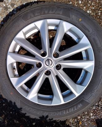 Cerchi Nissan Qashqai R17 + gomme invernali