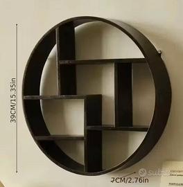 Mensola rotonda da parete