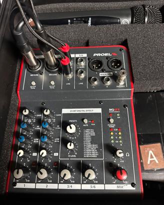 Mixer Proel MQ6Fx