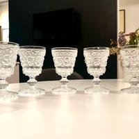 Set bicchieri cristallo Arabesque