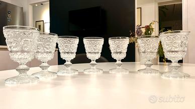 Set bicchieri cristallo Arabesque