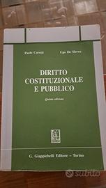 Diritto Costituzionale e Pubblico Carretti e