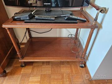 Carrello portavivande / mobiletto TV vintage