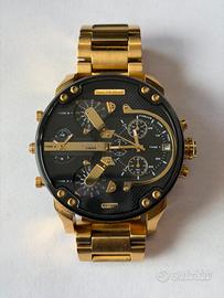 Diesel Mr. daddy 2.0 DZ7333 - Oro/Nero, 57mm