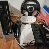 Nintendo Wii, 4 controller, accessori e 15 giochi