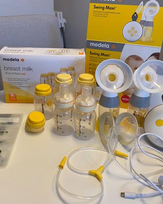 Tiralatte swing maxi Medela e kit di bottiglie