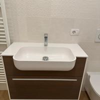 Lavandino Mobile Sospeso Bagno Arbi Rovere