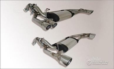 Scarico Duplex Fiat 500 Abarth Track Day Marelli