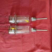 Coppia di Beverini criceti da 250 ml in vetro 