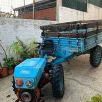 Trattore Nibbi con carrello motrice e accenzione