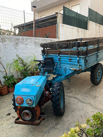 Trattore Nibbi con carrello motrice e accenzione