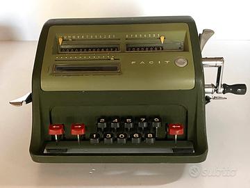 Calcolatrice Meccanica Facit F1-13 del 1957