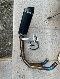 Scarico omologato Roads Italia mt07 2014-2016