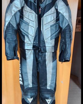tuta pelle moto lady
