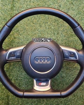 Volante Piatto Audi Originale A3 TT 8P 8J Completo