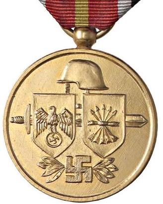 Medaglia x “BLAUE DIVISION” variante spagnola WW2