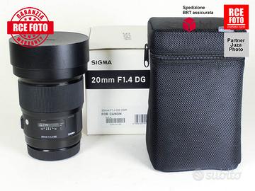 Sigma 20 F1.4 DG HSM Art (Canon)