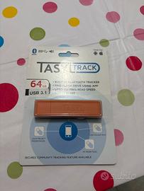 Chiavetta USB 64 GB TASLY TRACK con tracker BT