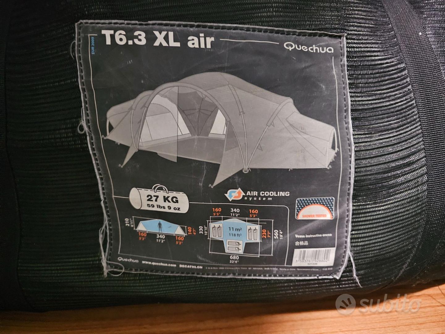 Tenda campeggio Quechua T6.3 XL air Sports In vendita a Bologna
