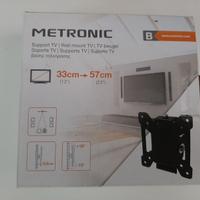 SUPPORTO TV LED-LCD a parete inclinabile 33-57 cm