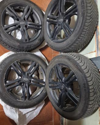 cerchi in lega e pneumatici 195/55 r16 91H