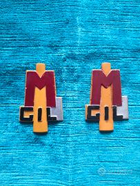 Coppia Fregi G.I.L. Gioventù Italiana Littorio