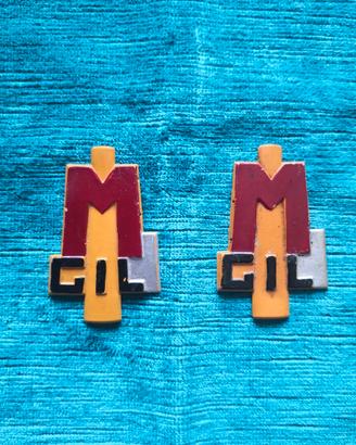 Coppia Fregi G.I.L. Gioventù Italiana Littorio