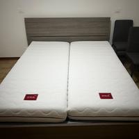 Letto contenitore con materassi