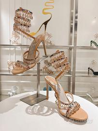 RENECAOVILLA - Sandali con tacco alto e strass 38