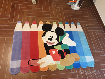 Tappeto Topolino "Matite" Mickey 170x118cm Taftato