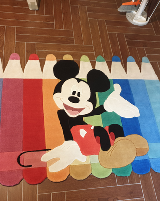 Tappeto Topolino "Matite" Mickey 170x118cm Taftato