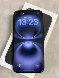 iPhone 16 nero 128gb NUOVO