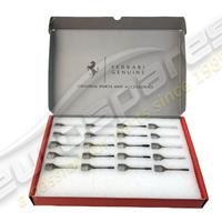 set di bulloni in titanio ferrari 