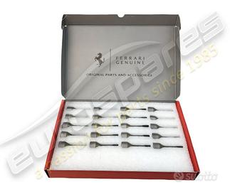 set di bulloni in titanio ferrari 