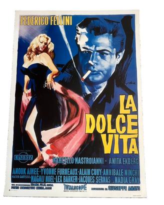 Poster La Dolce Vita Fellini