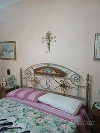 letto in ferro battuto 